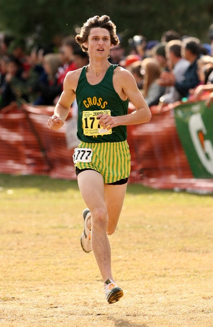 2009 CIF XC Boys D1-044.JPG - 2009 California CIF Cross Country Championships, Woodward Park, Fresno, California